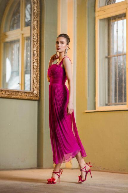 Madeline rochie voal matase